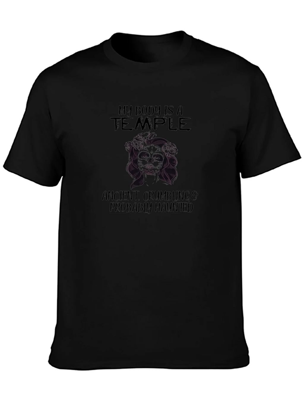 My Body is a Temple Graphic Tee product image 3