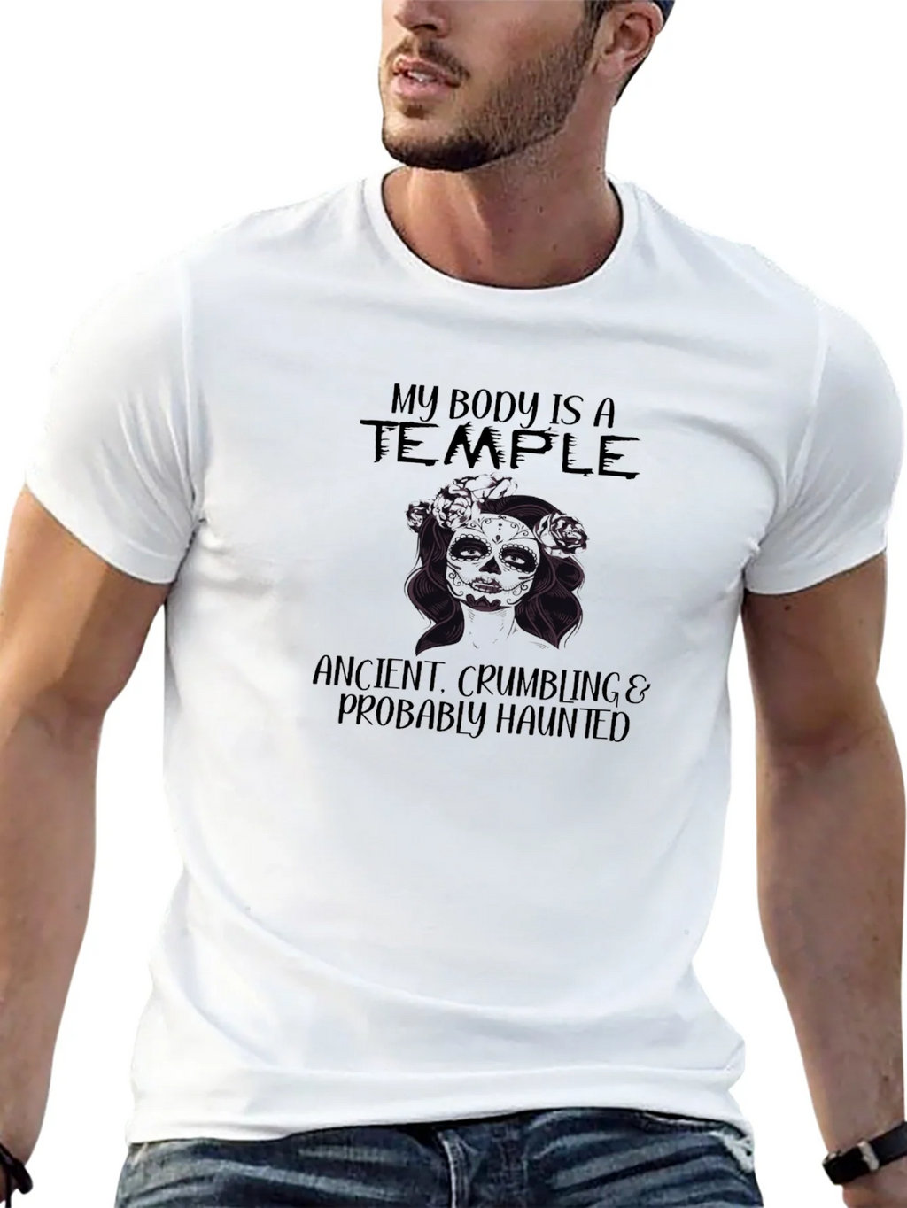 My Body is a Temple Graphic Tee product image 12