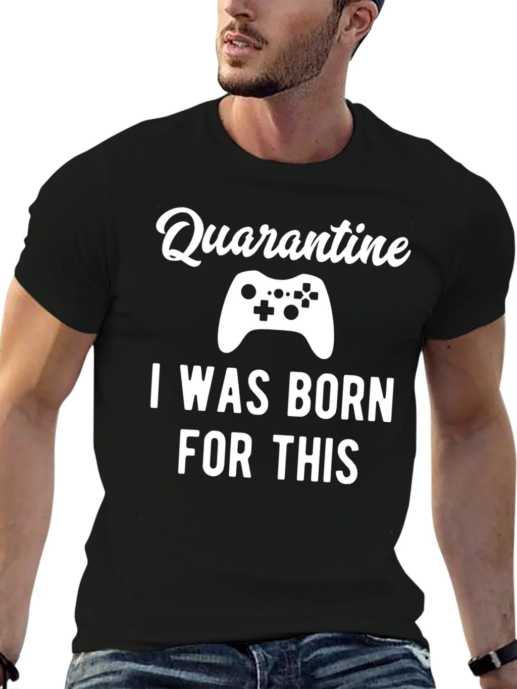 Quarantine Gamer T-Shirt - Born For This Tee product image 6