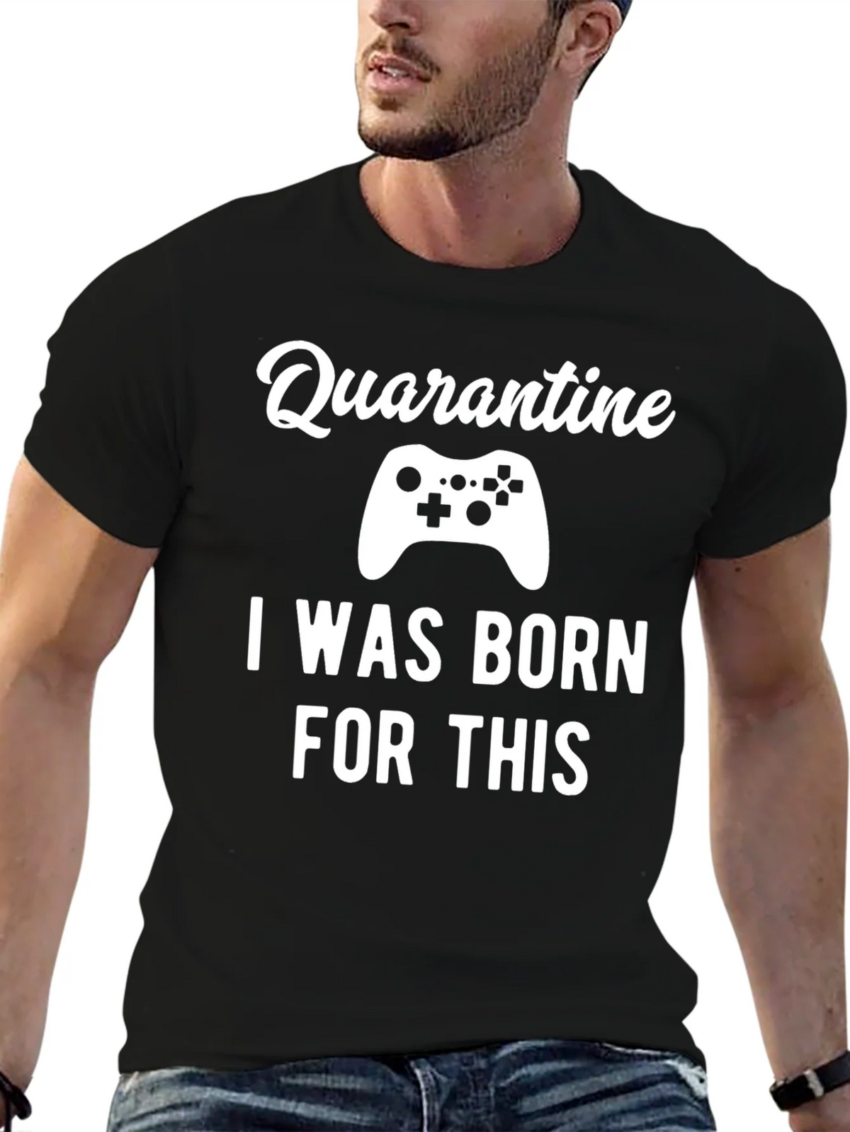 Quarantine Gamer T-Shirt - Born For This Tee product image 6