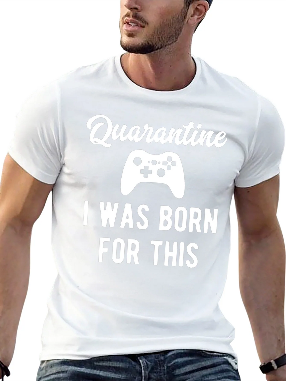 Quarantine Gamer T-Shirt - Born For This Tee product image 12