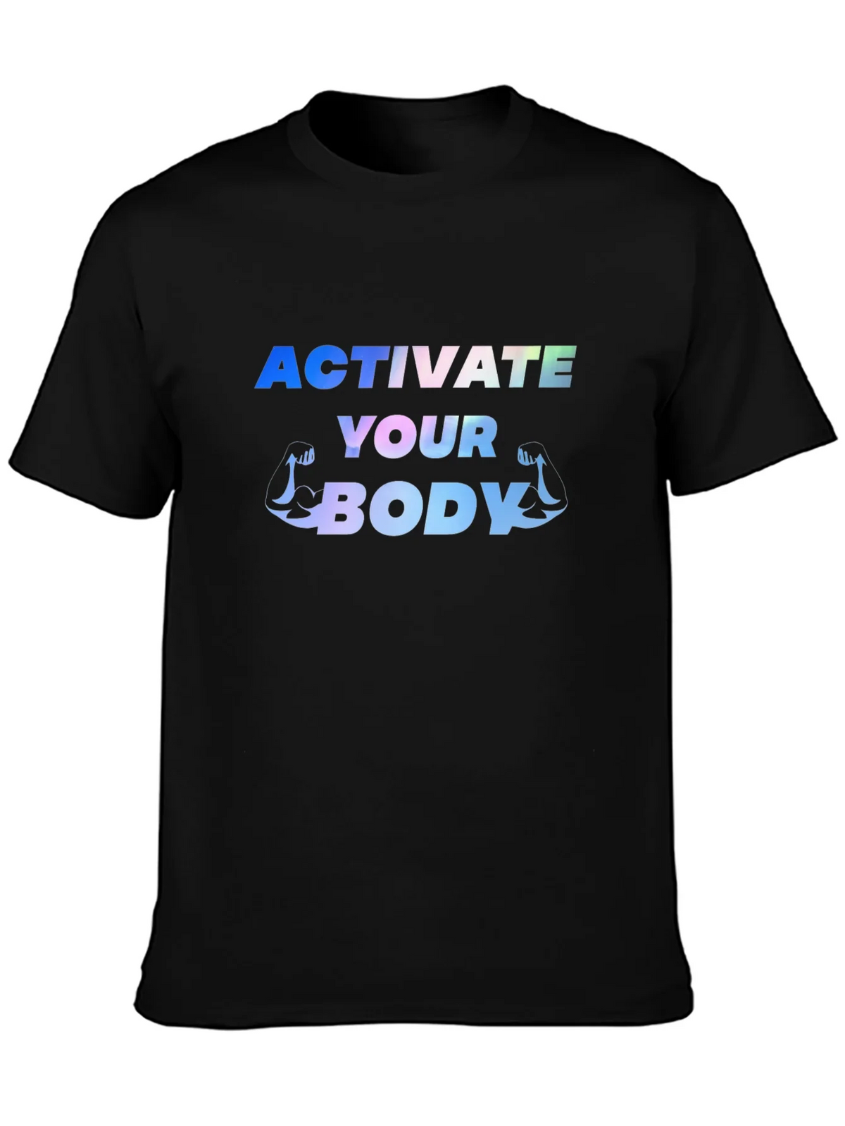 Activate Your Body Black Graphic Tee product image 2