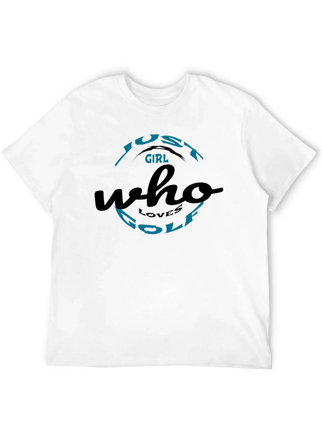 Just A Girl Who Loves Golf Black T-Shirt product image 11