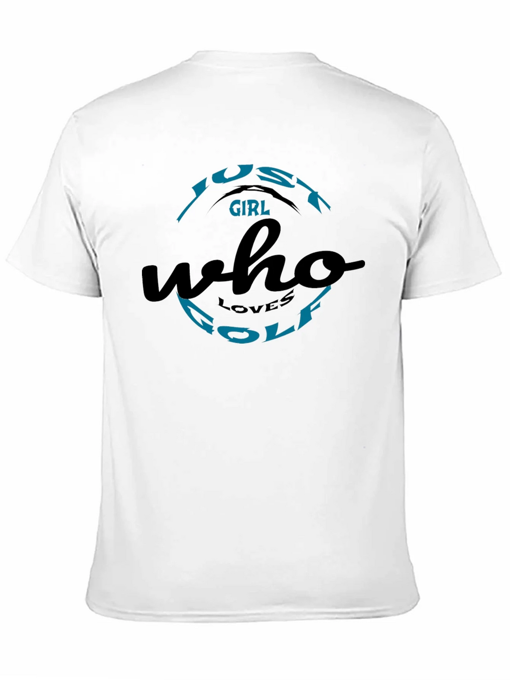 Just A Girl Who Loves Golf Black T-Shirt product image 10