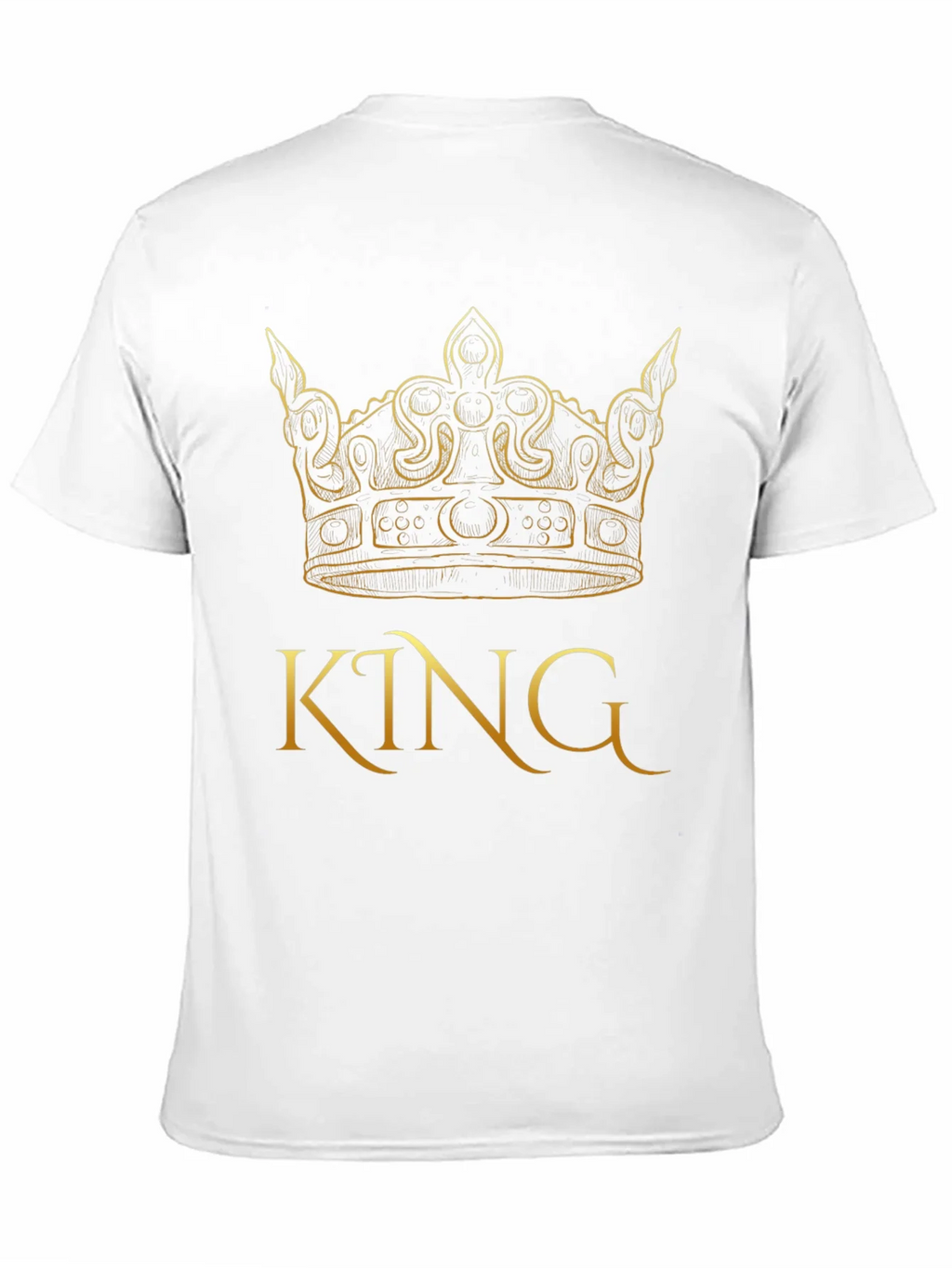 King Crown Graphic Black T-Shirt product image 10
