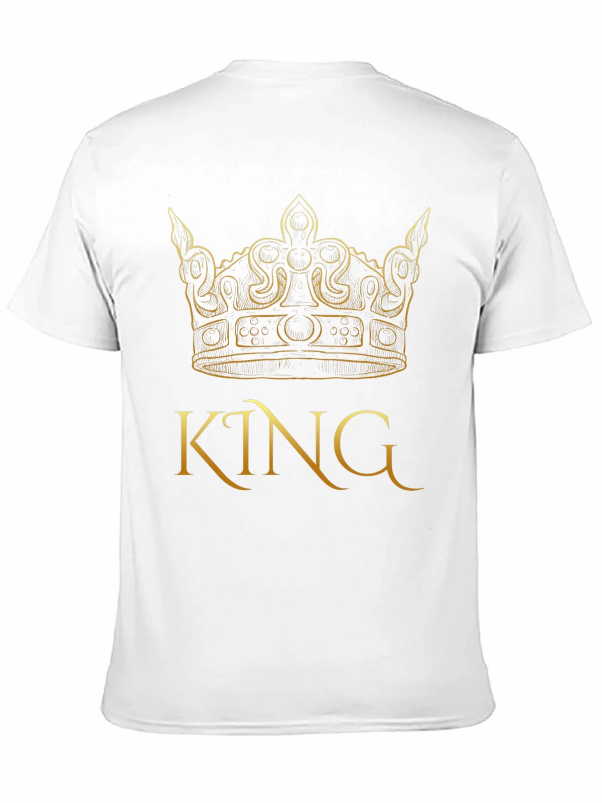 King Crown Graphic Black T-Shirt product image 10