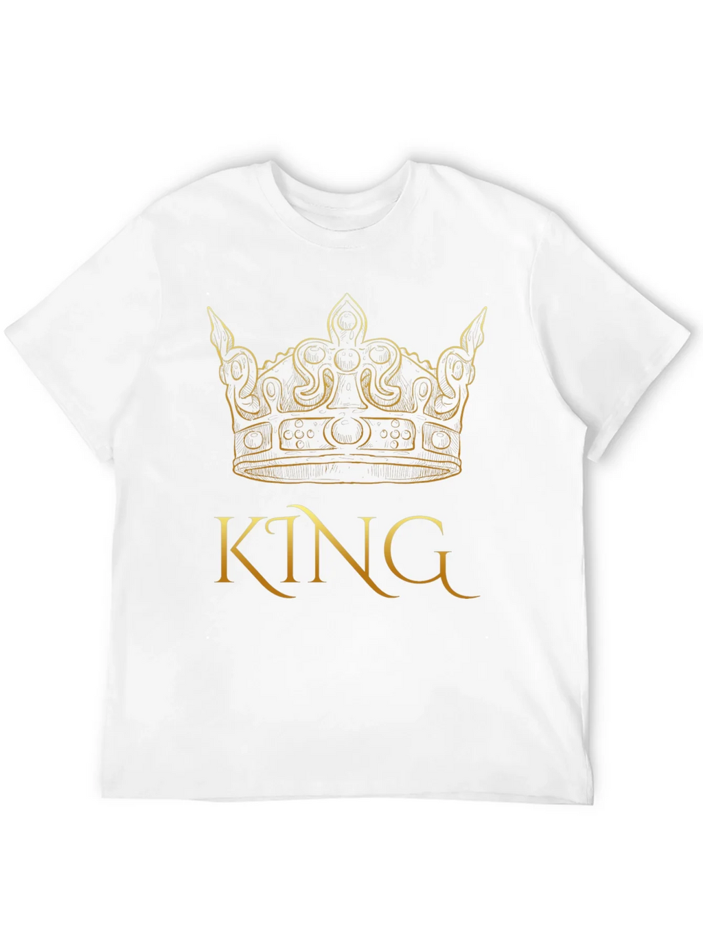 King Crown Graphic Black T-Shirt product image 11
