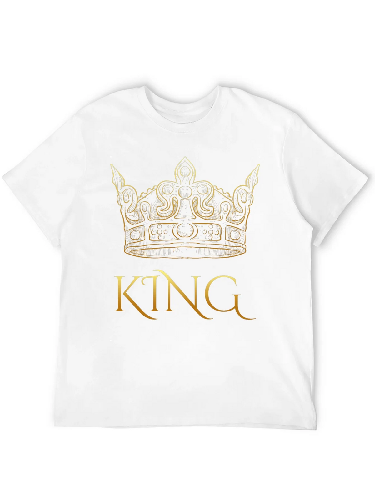 King Crown Graphic Black T-Shirt product image 11