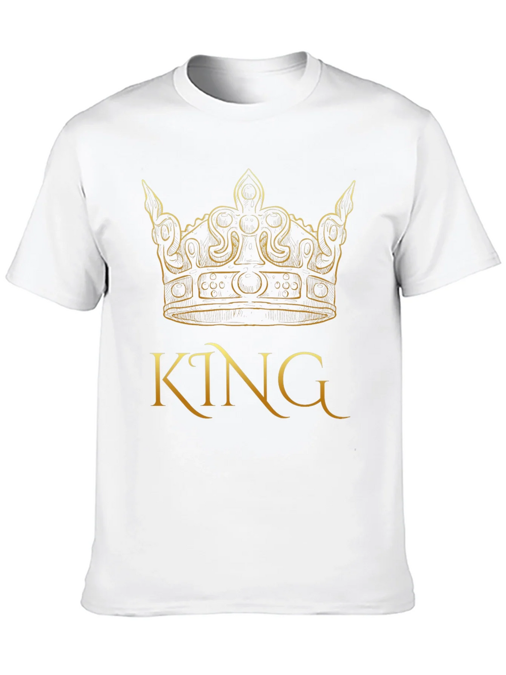 King Crown Graphic Black T-Shirt product image 9