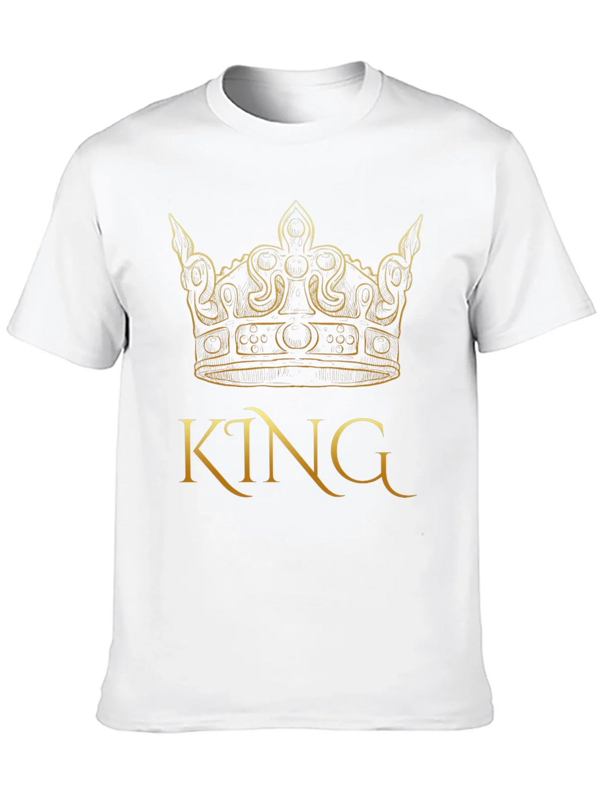 King Crown Graphic Black T-Shirt product image 9