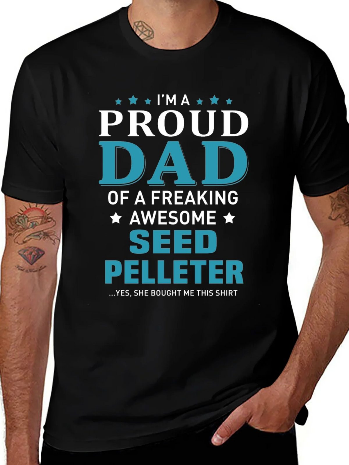 Proud Seed Pelleter Dad T-Shirt product image 1