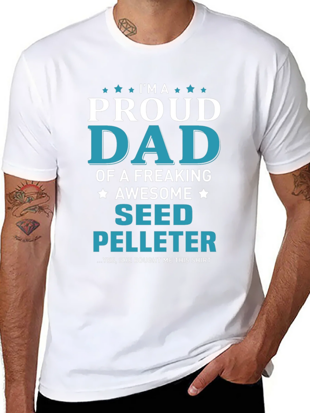 Proud Seed Pelleter Dad T-Shirt product image 7