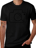 Camera Graphic Tee - Photographer Gift product image 1