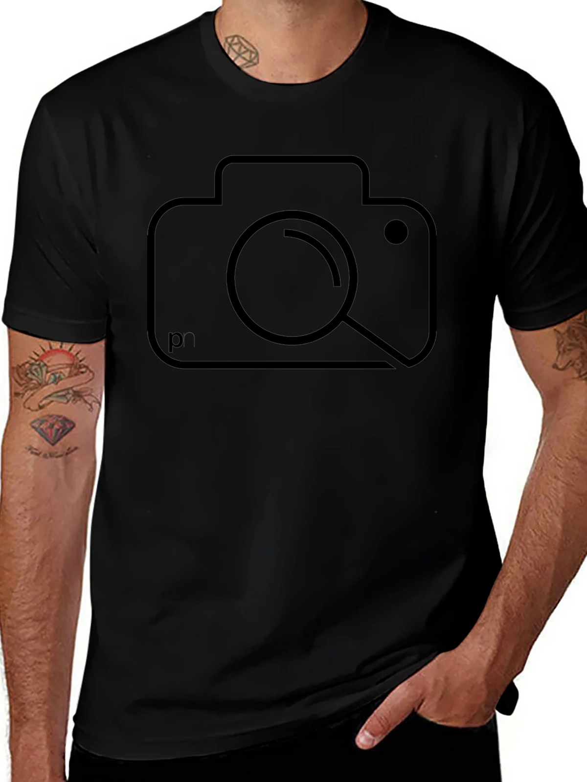 Camera Graphic Tee - Photographer Gift product image 1