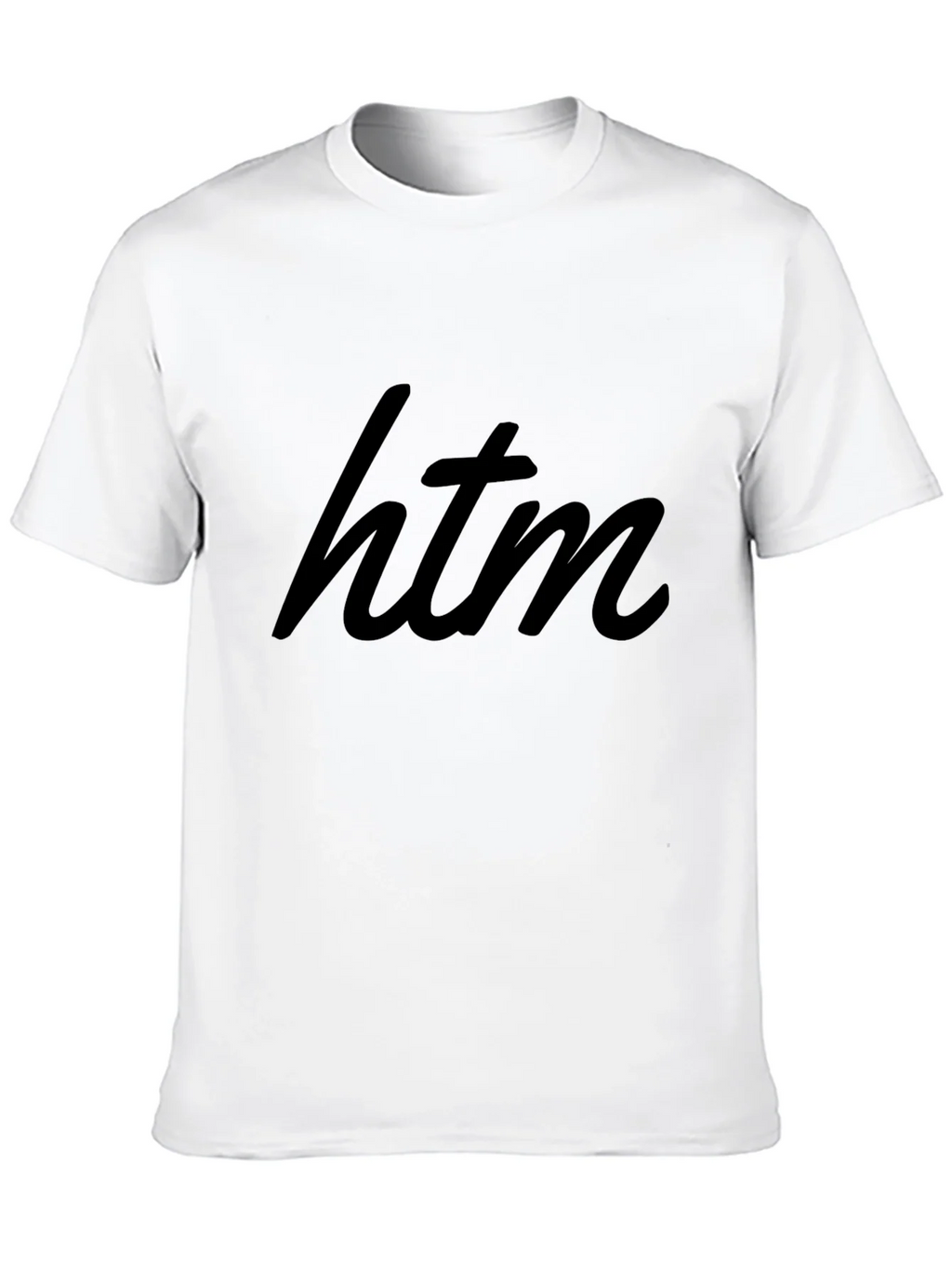 Stylish Black HTM Graphic Tee - Modern Casual Wear product image 9