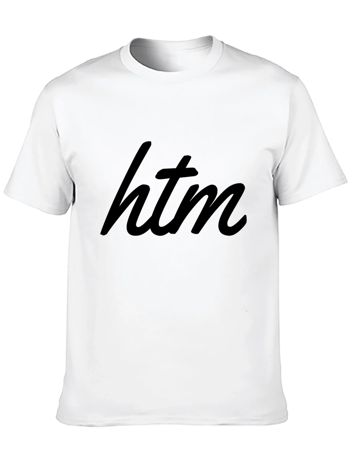Stylish Black HTM Graphic Tee - Modern Casual Wear product image 9