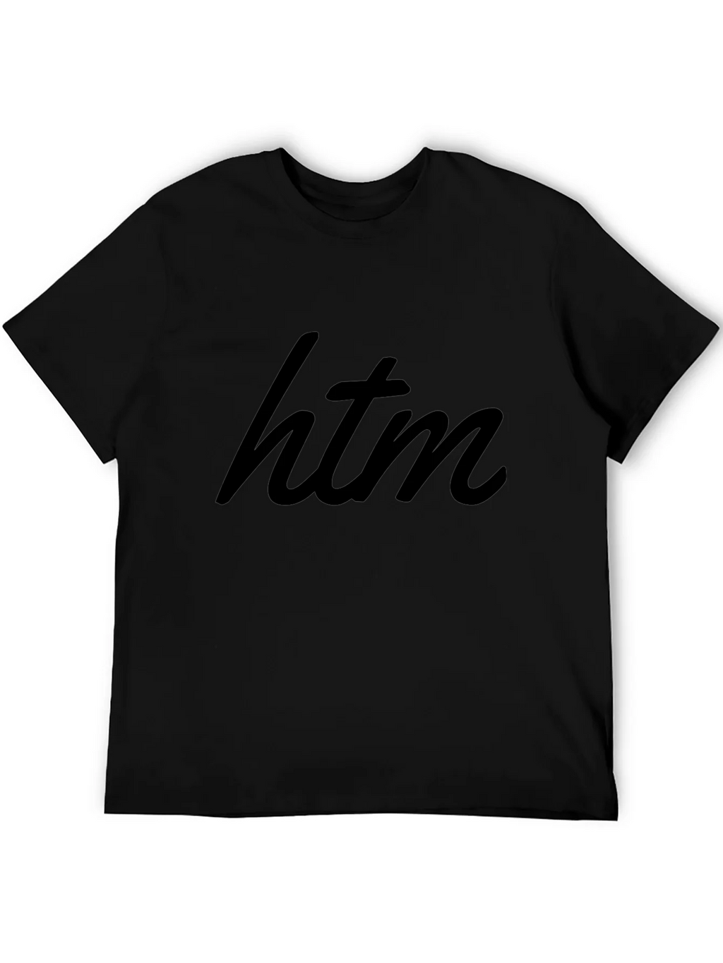 Stylish Black HTM Graphic Tee - Modern Casual Wear product image 5