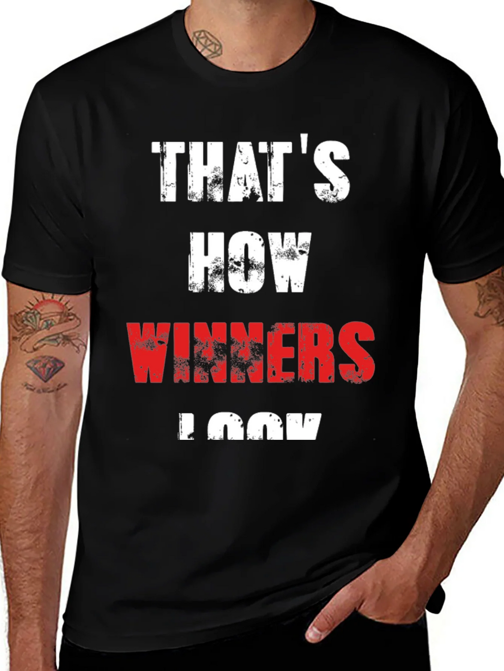 Thats How Winners Look - Graphic Tee product image 1