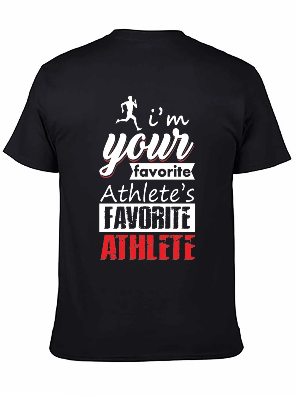 Athletes Favorite Athlete T-Shirt - Black product image 4