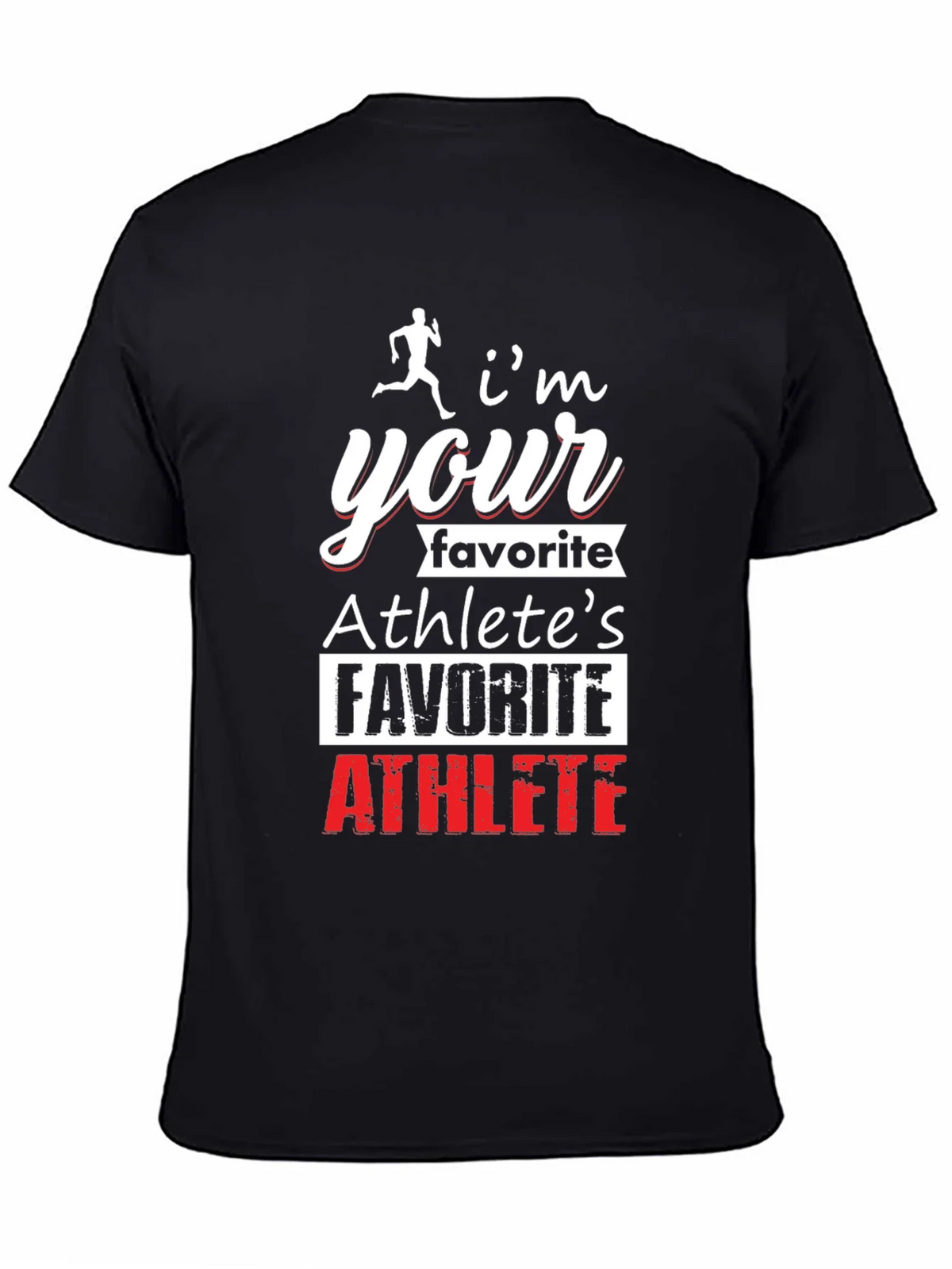 Athletes Favorite Athlete T-Shirt - Black product image 4