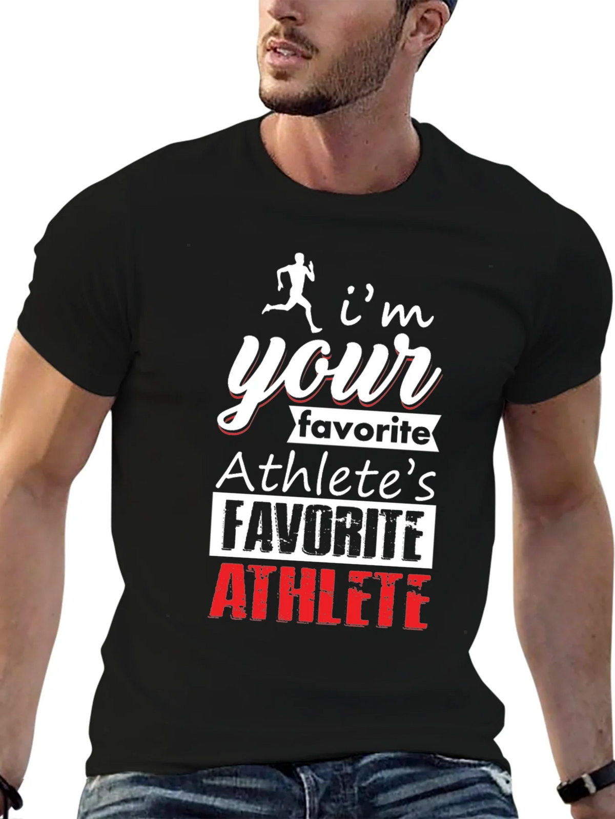 Athletes Favorite Athlete T-Shirt - Black product image 6