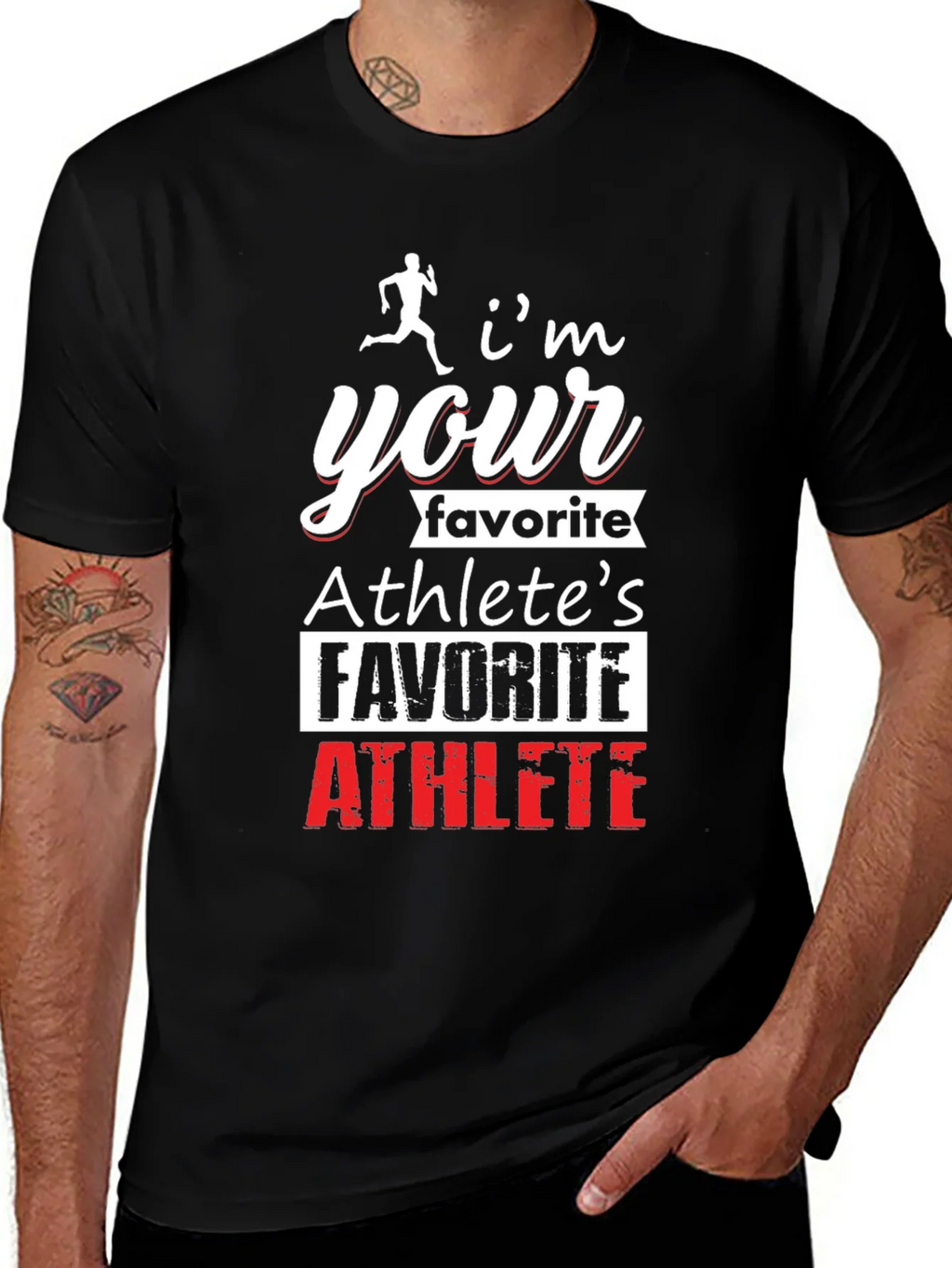 Athletes Favorite Athlete T-Shirt - Black product image 1