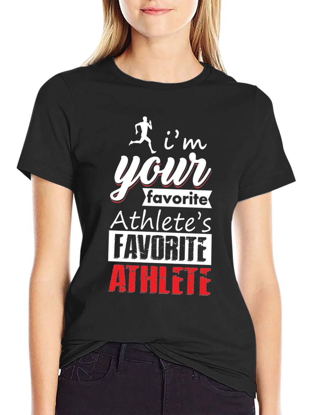 Athletes Favorite Athlete T-Shirt - Black product image 2