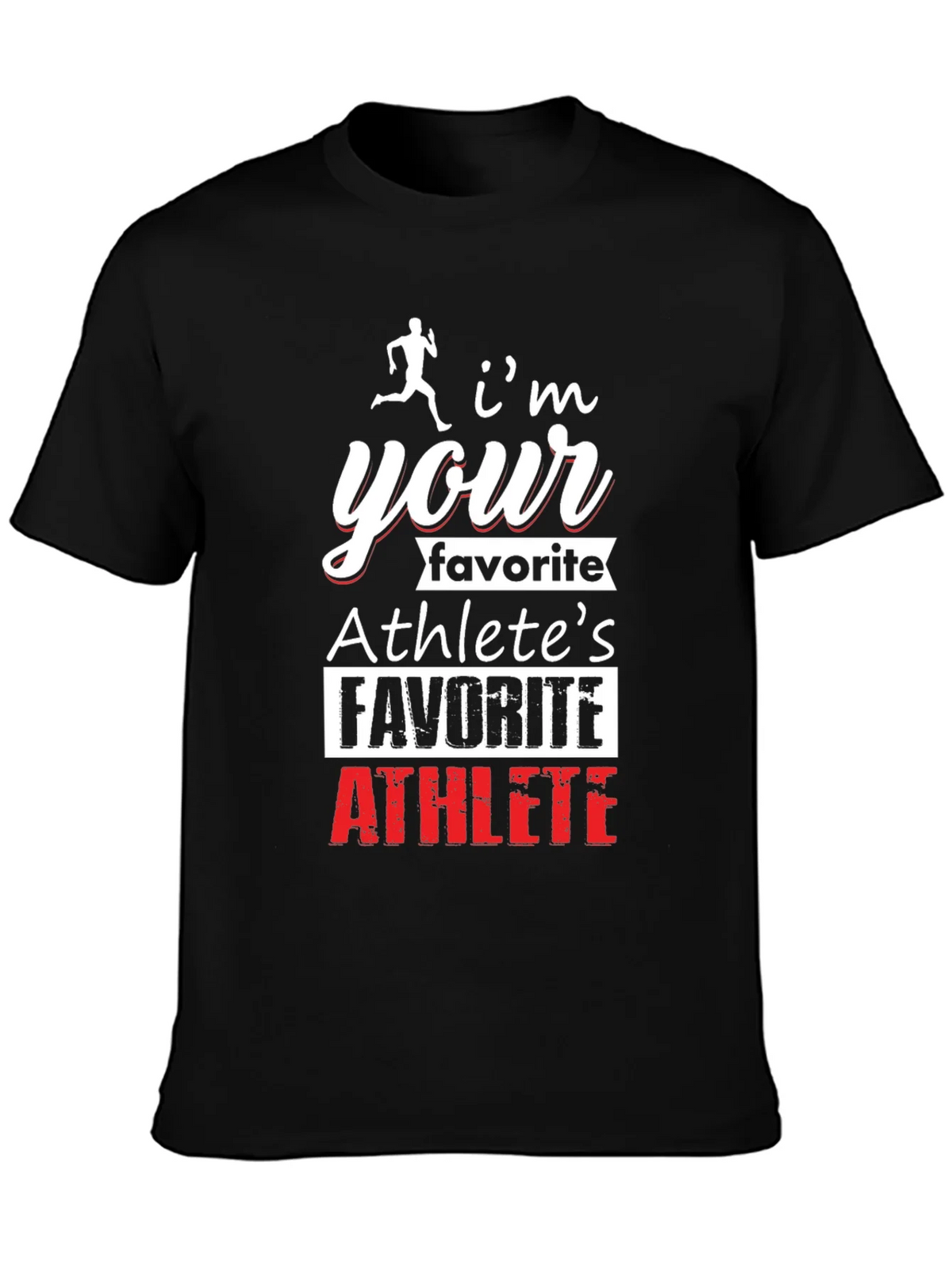 Athletes Favorite Athlete T-Shirt - Black product image 3