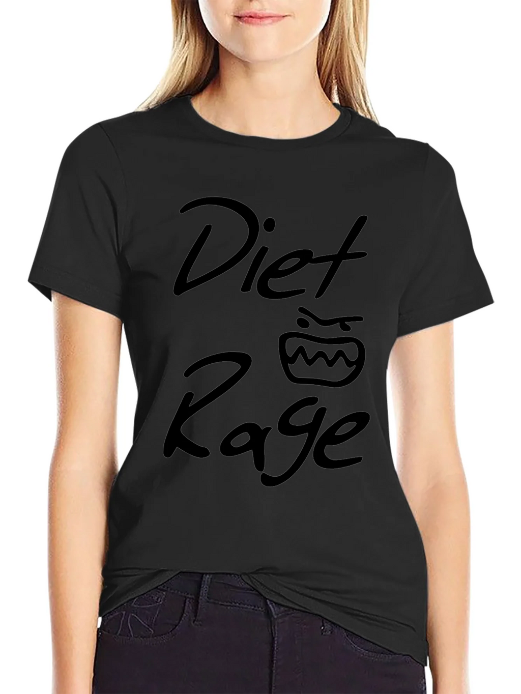 Diet Rage Graphic T-Shirt - Mens Black Tee product image 2