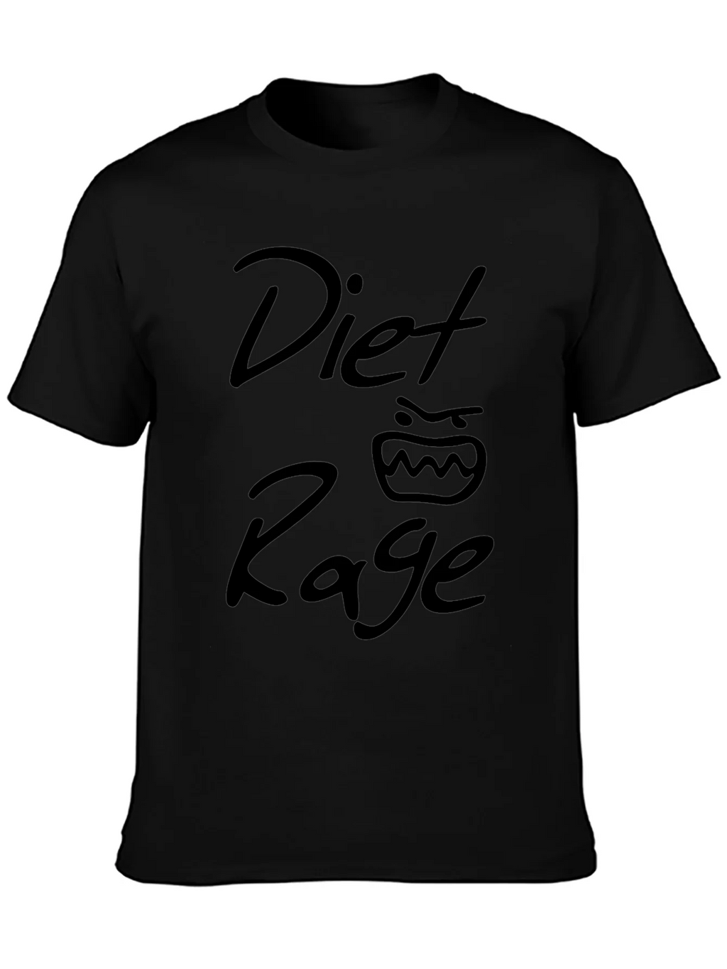 Diet Rage Graphic T-Shirt - Mens Black Tee product image 3