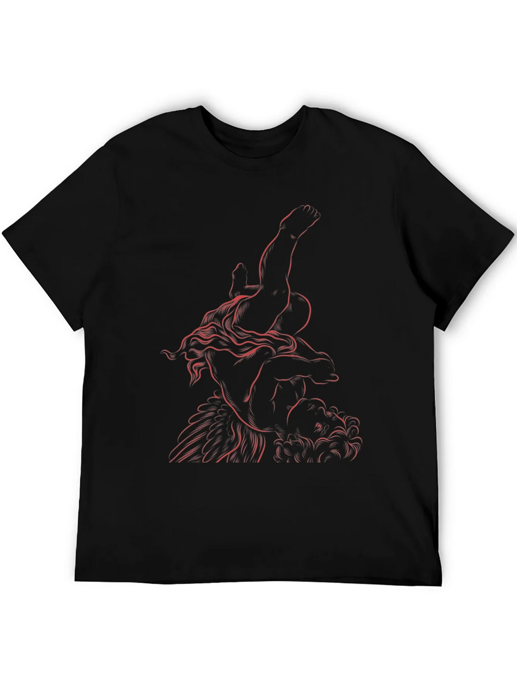 Artistic Graphic Tee - Classic Sculpture Design product image 5