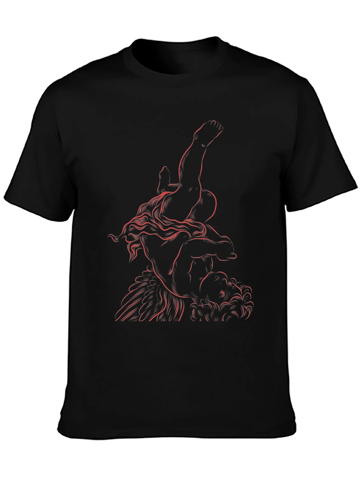 Artistic Graphic Tee - Classic Sculpture Design product image 3