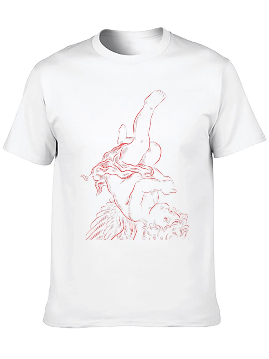 Artistic Graphic Tee - Classic Sculpture Design product image 9