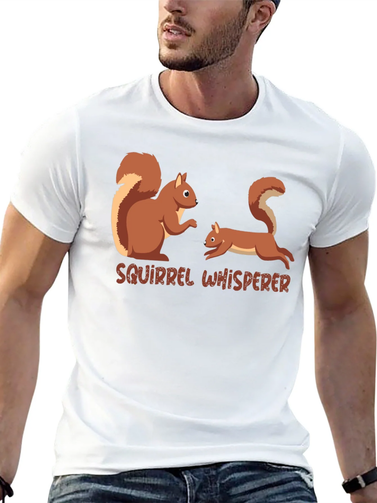 Squirrel Whisperer Graphic Tee product image 12
