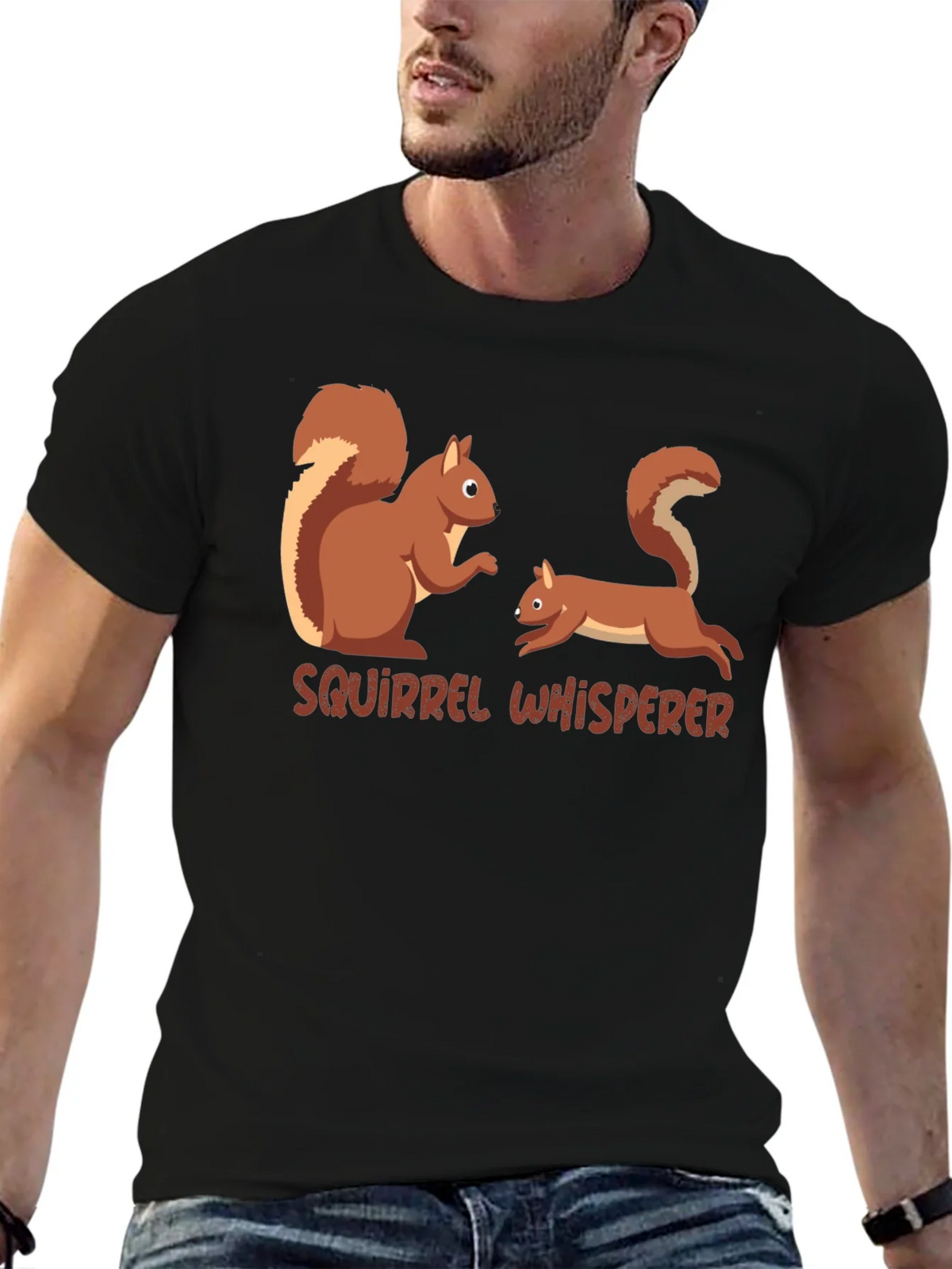 Squirrel Whisperer Graphic Tee product image 6