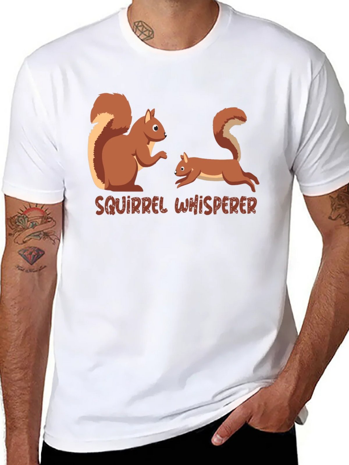 Squirrel Whisperer Graphic Tee product image 7