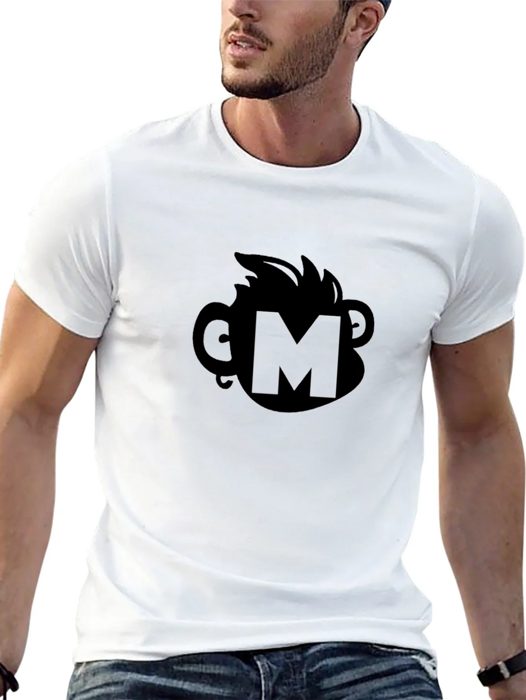 Cool Monkey M Black T-Shirt product image 12
