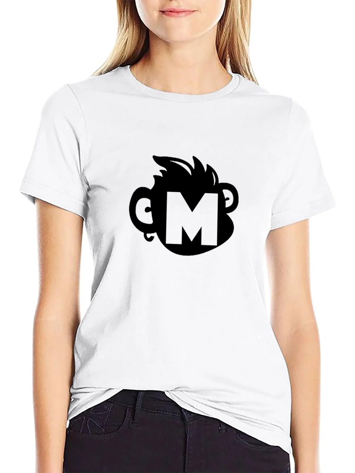 Cool Monkey M Black T-Shirt product image 8
