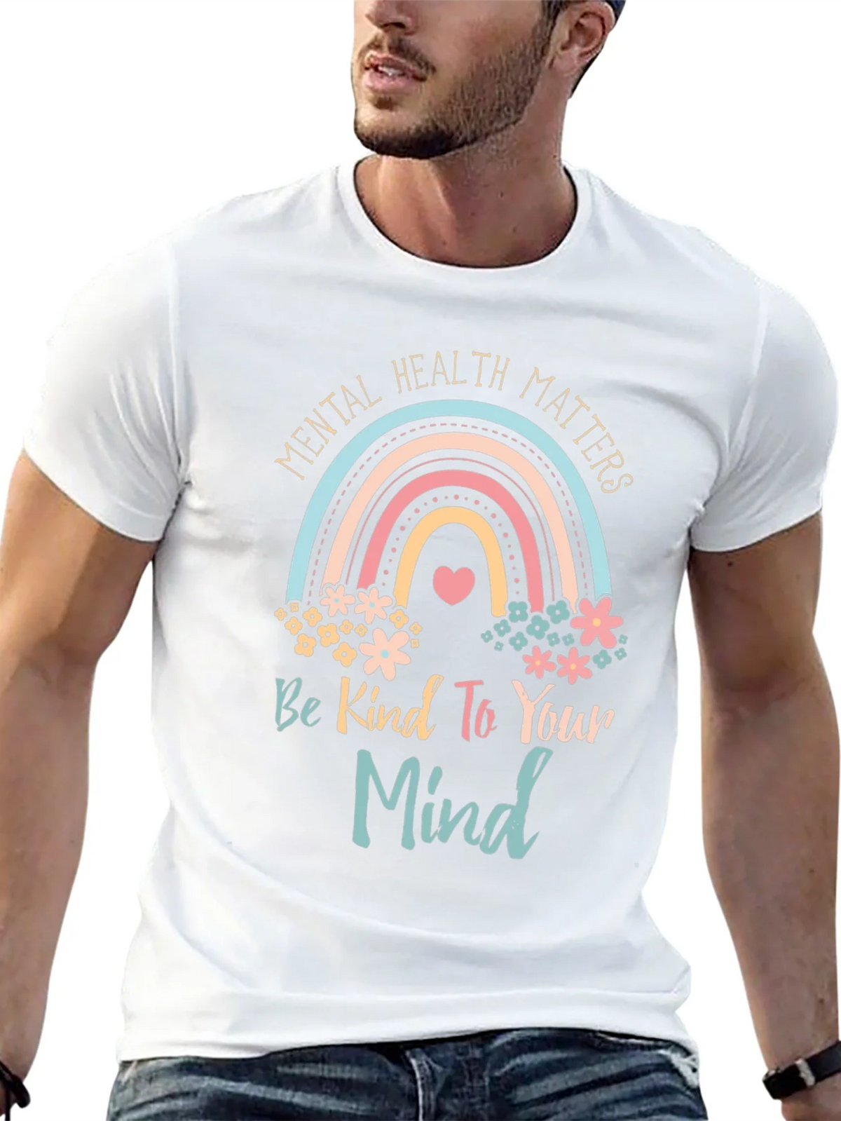 Mental Health Matters Graphic Tee - Be Kind to Your Mind product image 11