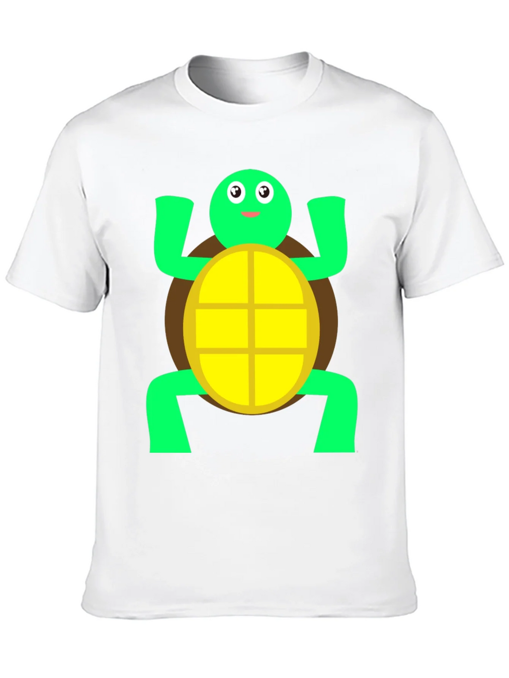 Cute Turtle Graphic Tee - Black Cotton T-Shirt product image 9