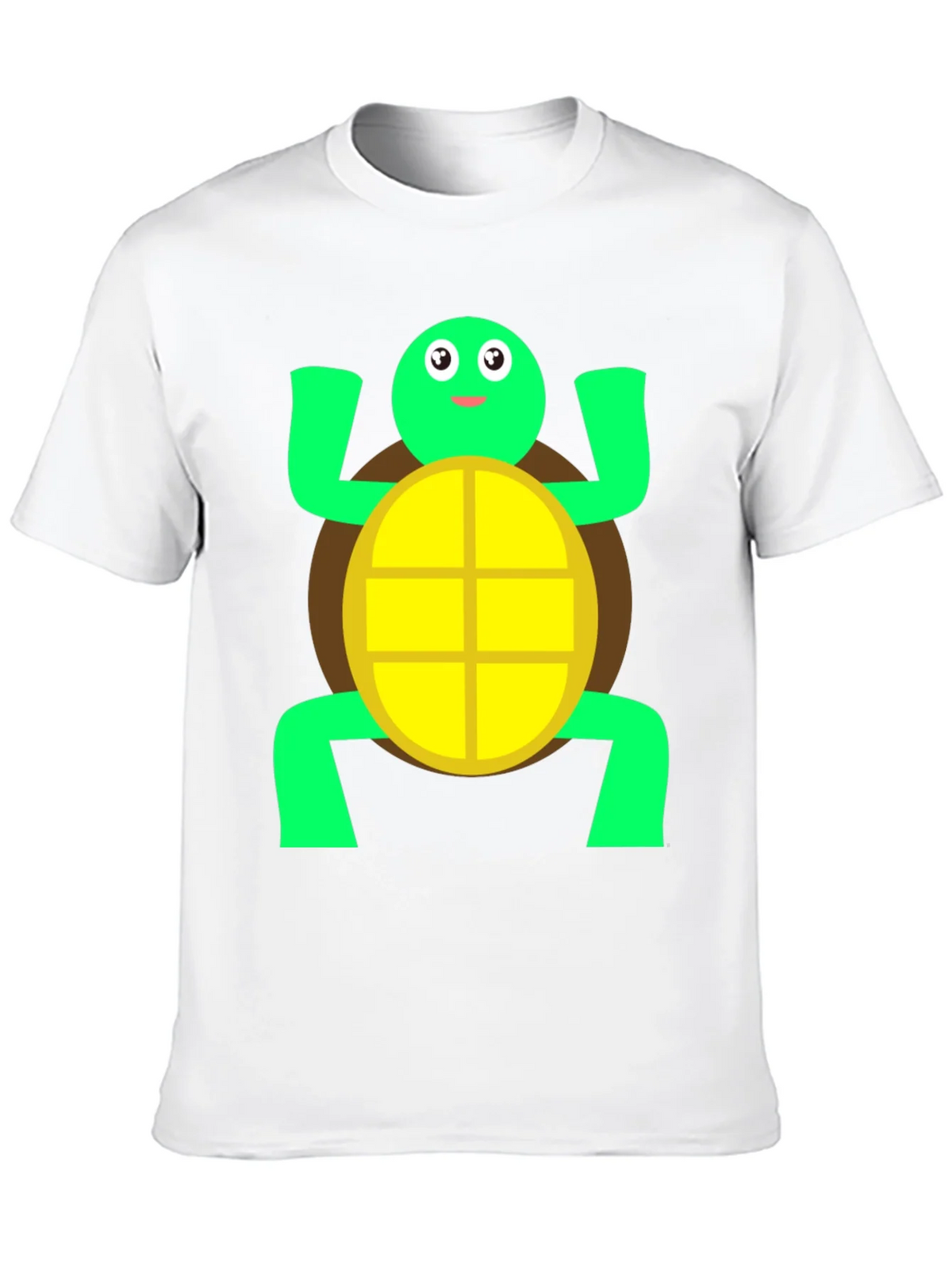 Cute Turtle Graphic Tee - Black Cotton T-Shirt product image 9