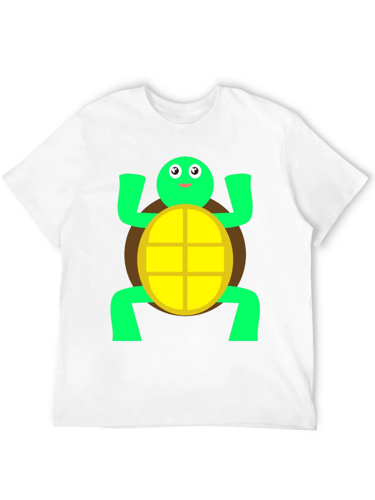 Cute Turtle Graphic Tee - Black Cotton T-Shirt product image 11