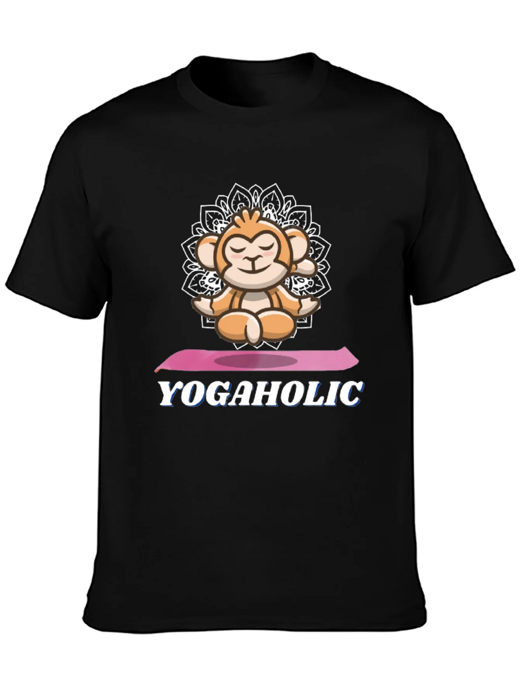 Yoga Monkey Graphic Tee - Yogaholic T-Shirt product image 3