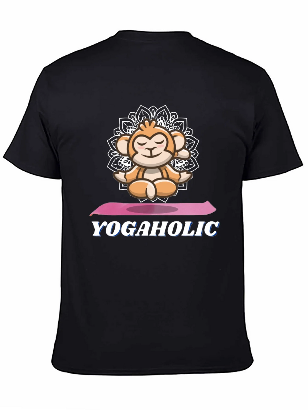 Yoga Monkey Graphic Tee - Yogaholic T-Shirt product image 4