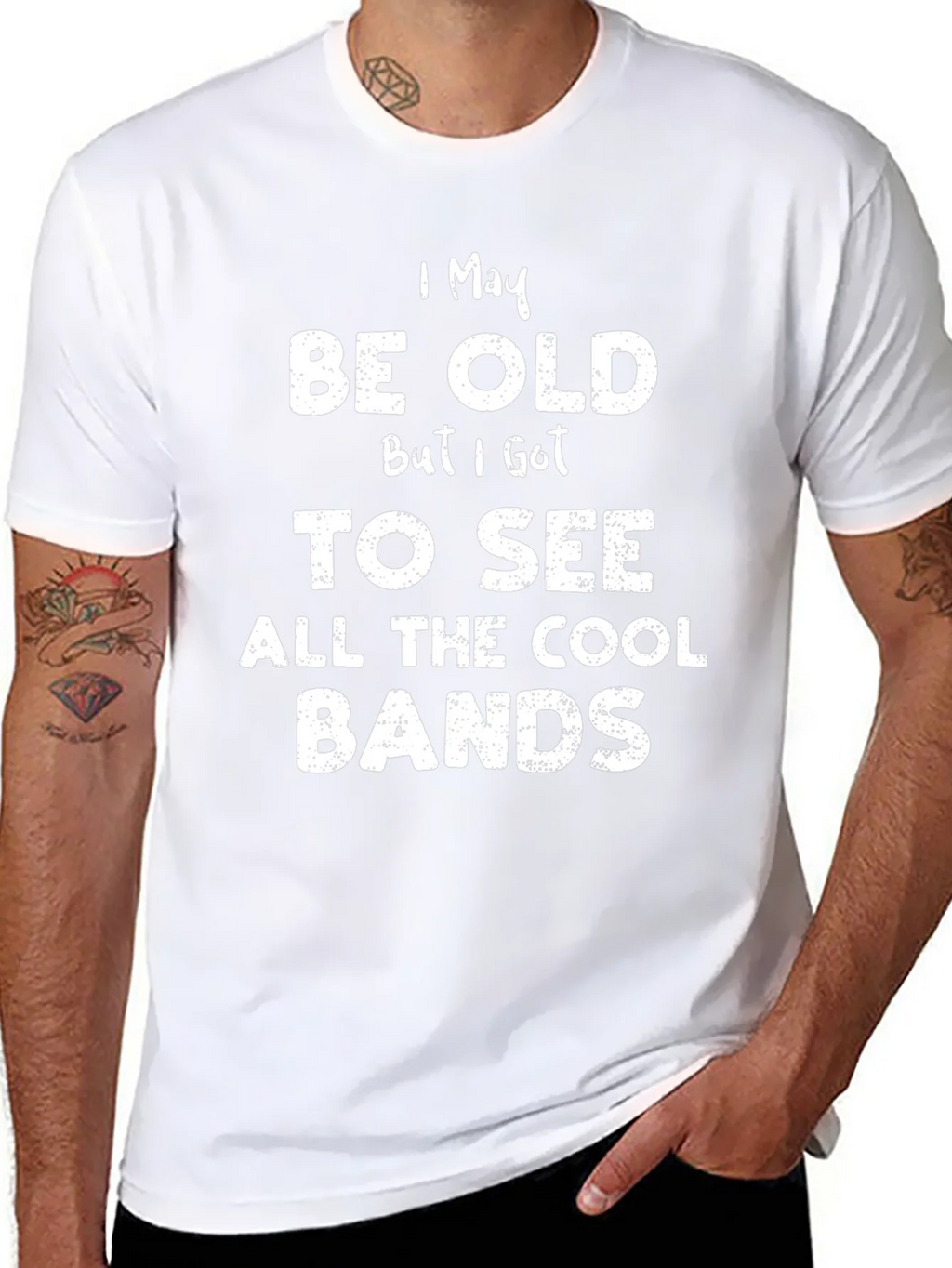 Cool Bands T-Shirt - Funny Old Age Tee product image 7