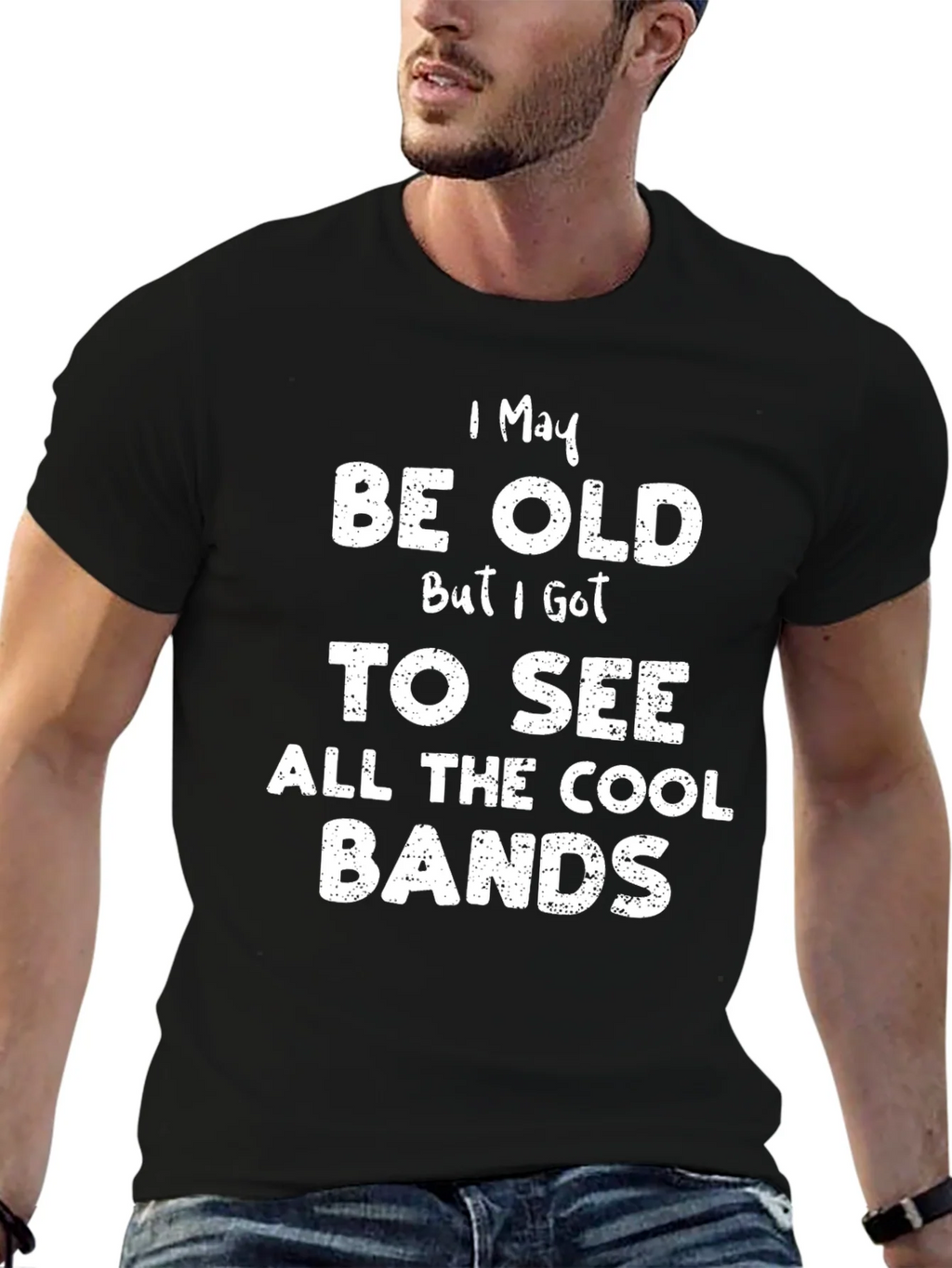 Cool Bands T-Shirt - Funny Old Age Tee product image 6