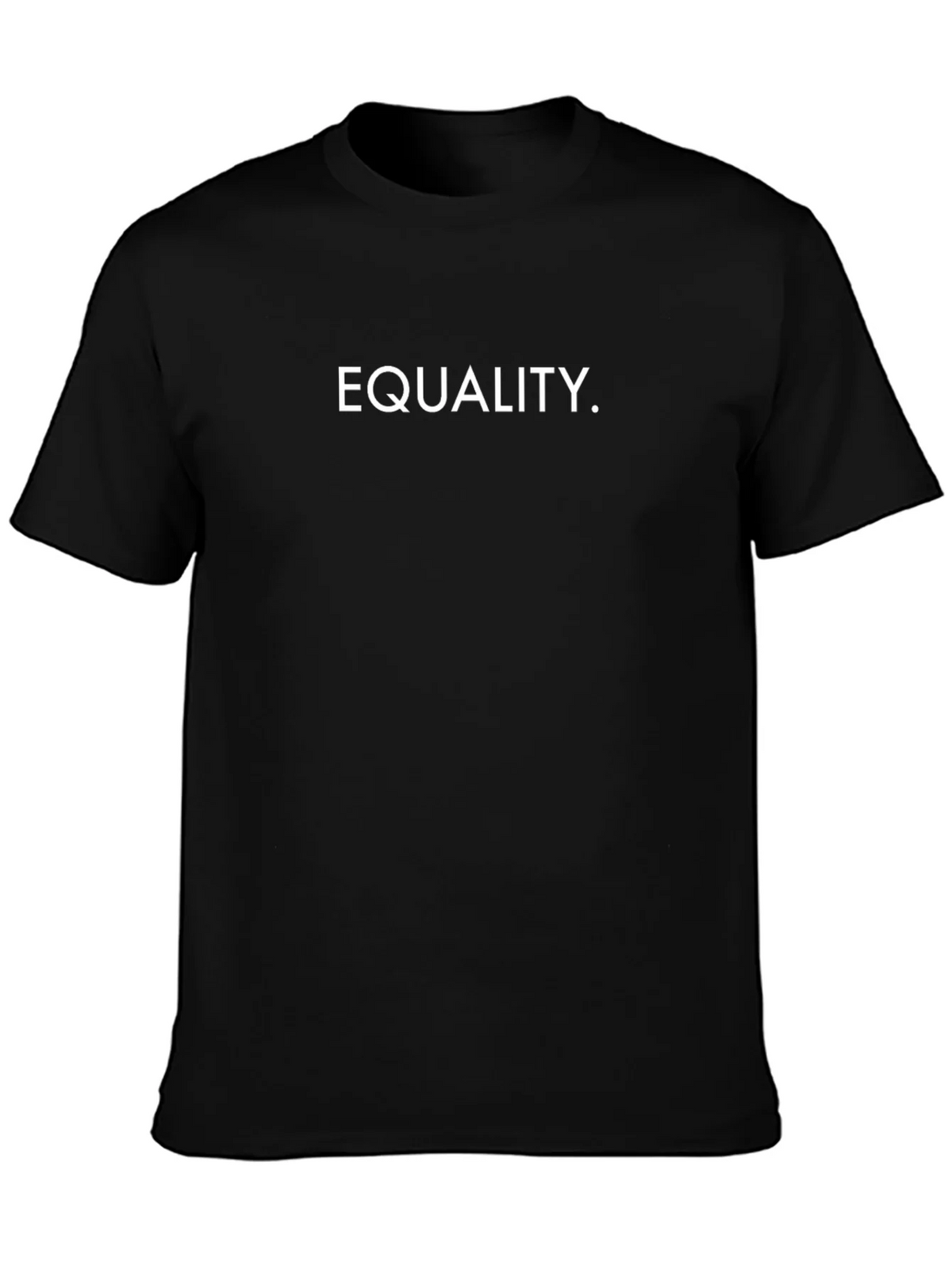 Equality Graphic Tee - Black Cotton T-Shirt product image 3
