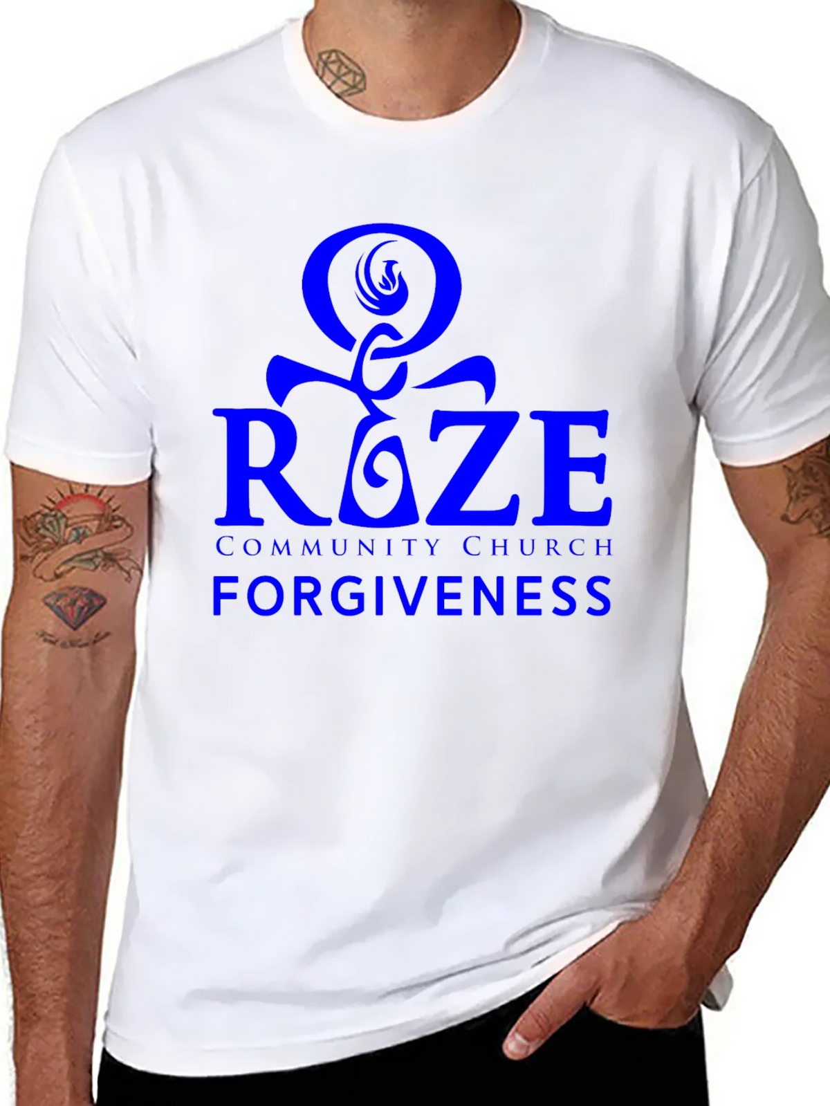 RAZE Community Church Forgiveness T-Shirt product image 7