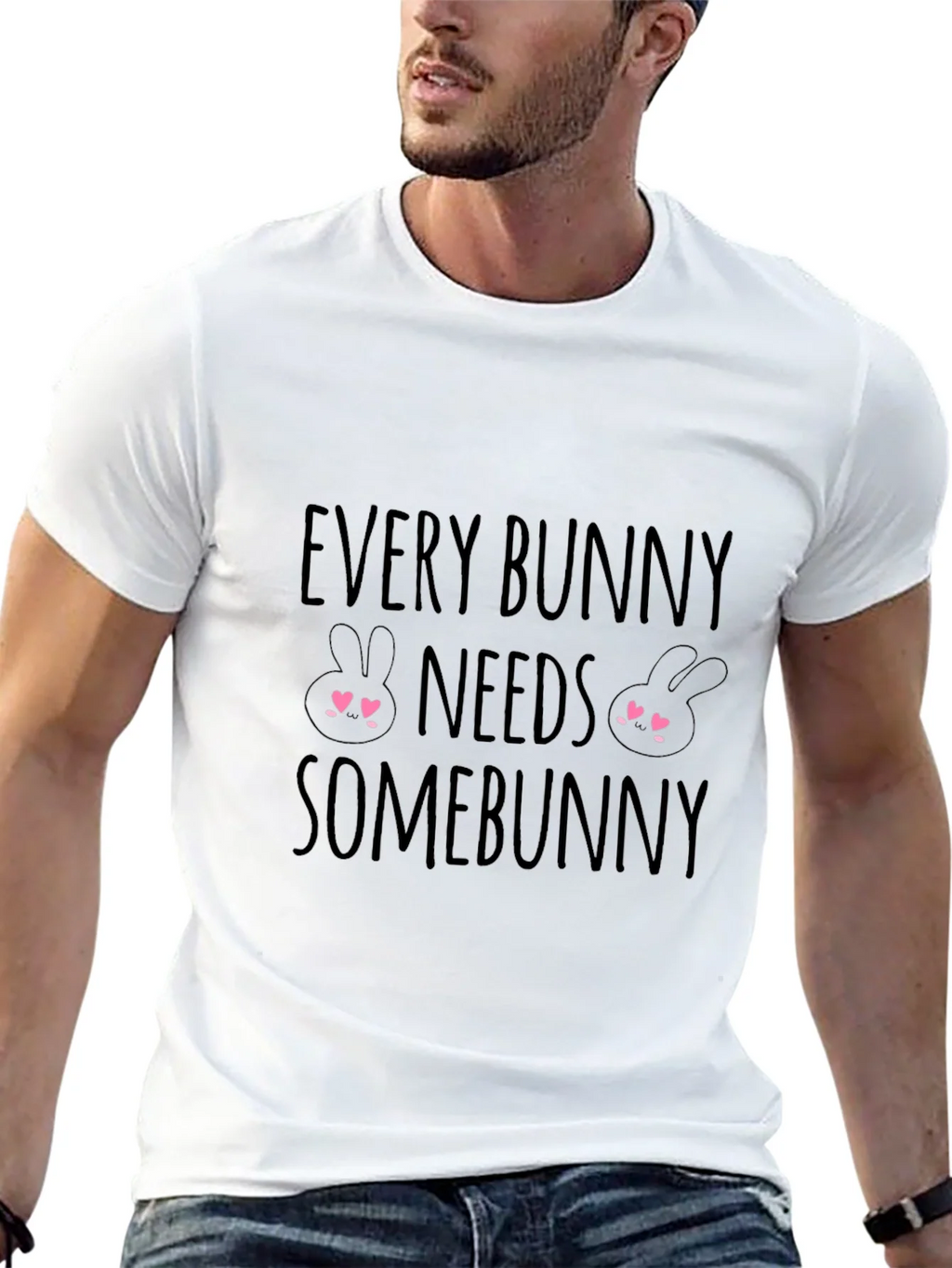 Every Bunny Needs Somebunny T-Shirt product image 10
