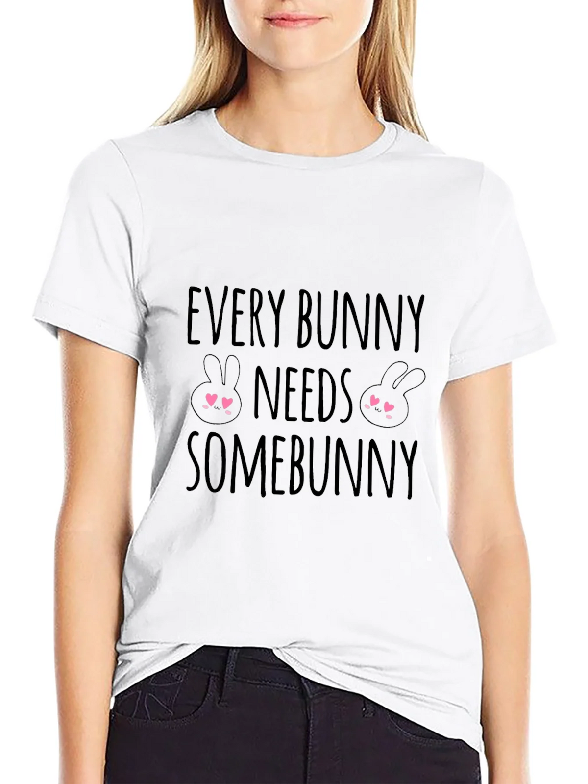 Every Bunny Needs Somebunny T-Shirt product image 8